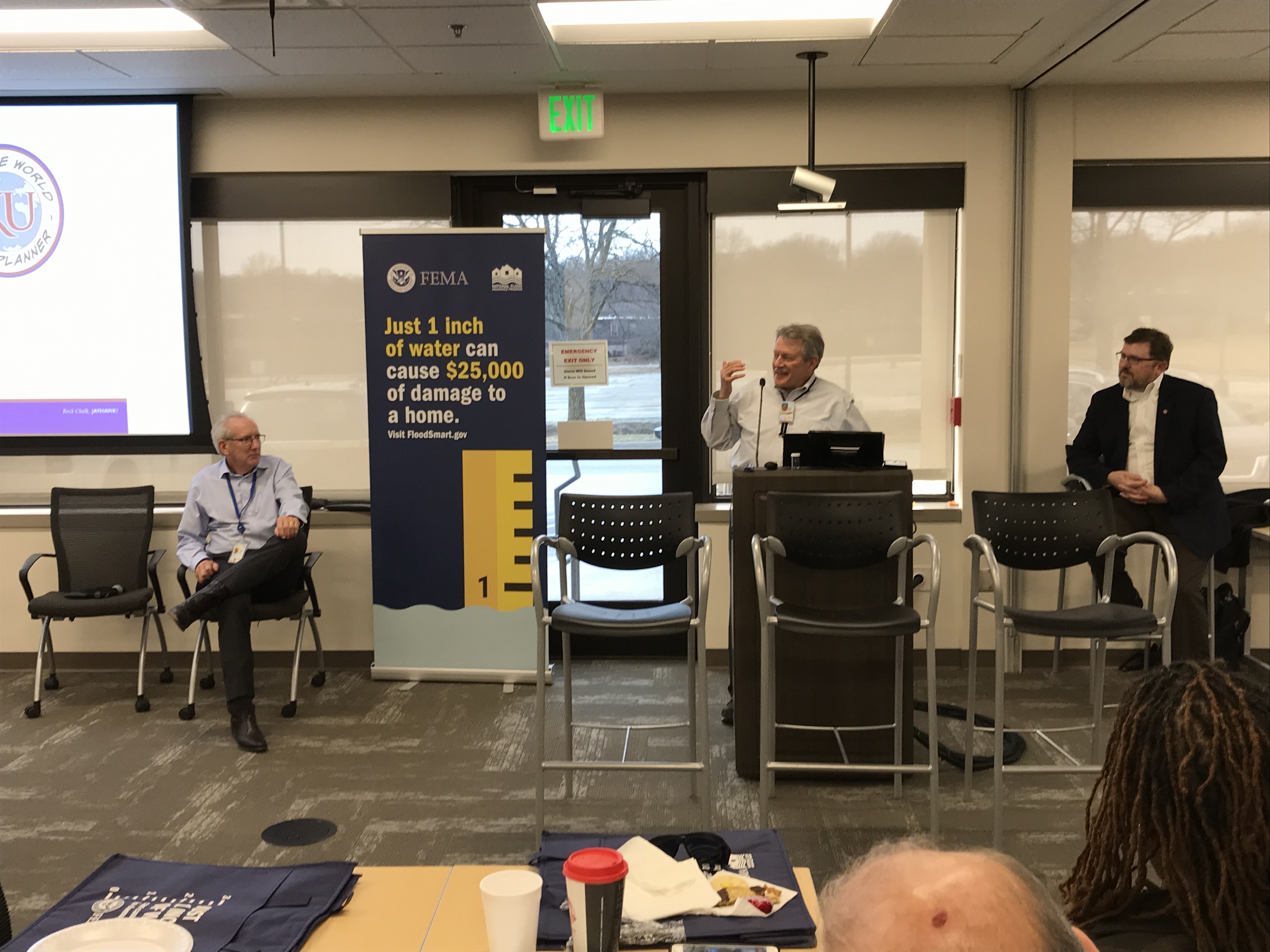 Photo of Todd Tucker and Dean Ownby in 2020 CRS Workshop